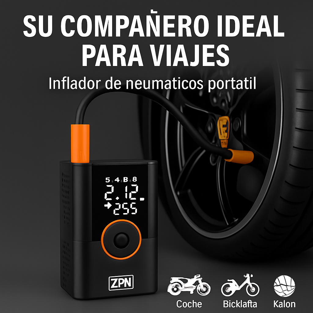 Inflador digital portátil - AirPulse™