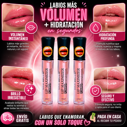 GlossPlump™ – Volumen Instantáneo, Labios Irresistibles Sin Agujas