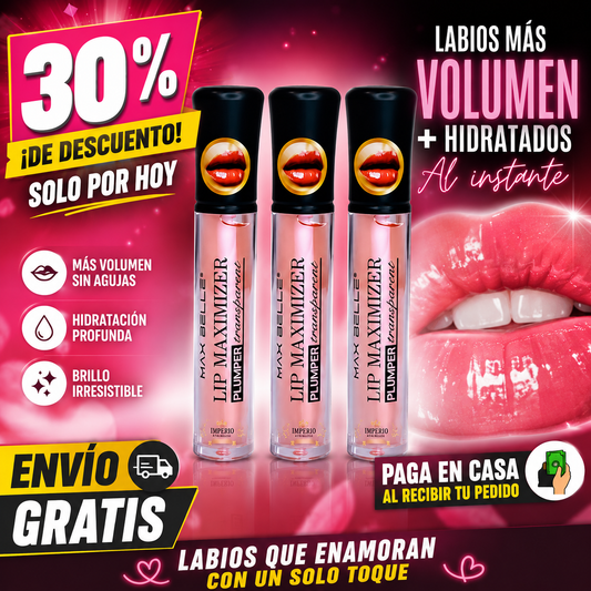 GlossPlump™ – Volumen Instantáneo, Labios Irresistibles Sin Agujas