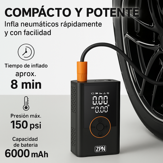 Inflador digital portátil - AirPulse™