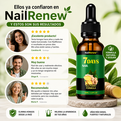 NailRenew™– Adiós hongos en uñas, resultados en solo 1 semana
