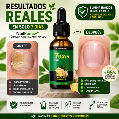 NailRenew™– Adiós hongos en uñas, resultados en solo 1 semana